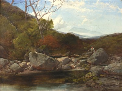 Un ruisseau à truites - Thomas Creswick